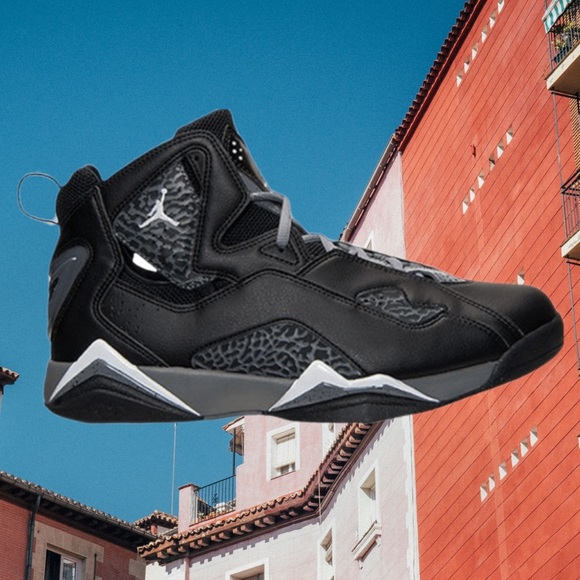 👟 Nike Air Jordan True Flight “Black Elephant” 9.5 👟 - Picture 2 of 15